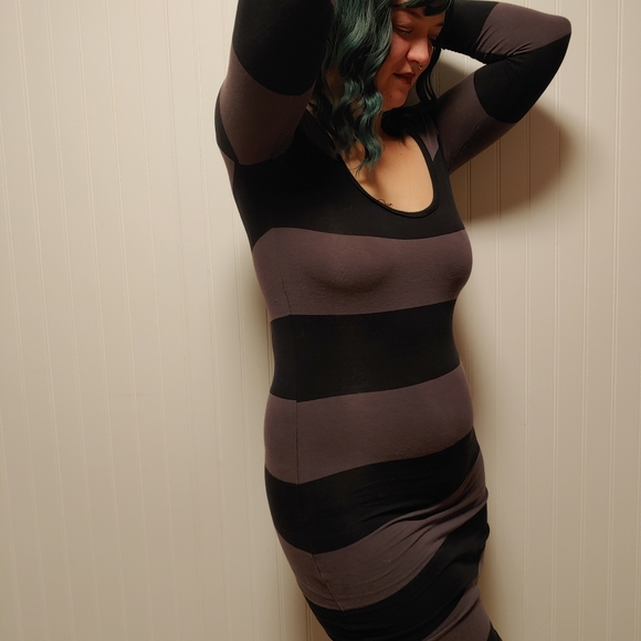 Cotton Striped Dress - Picture 2 of 2